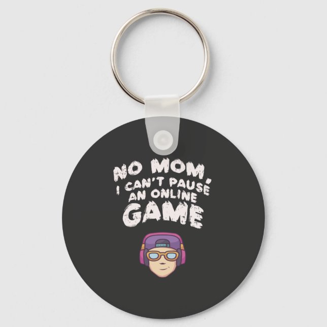 Gaming Gambling Gift Key Ring (Front)