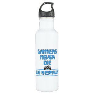 Gaming Game Gamer Video Game Console Gift Idea 710 Ml Water Bottle
