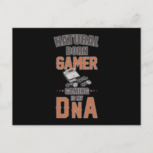 Gaming Game Gamer Video Game Console Gift Idea Postcard