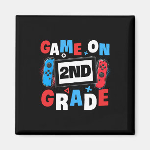 Gaming Game On 2nd Grade Second First Day School G Magnet