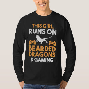 Gaming Gamer Bearded Dragon 1 T-Shirt
