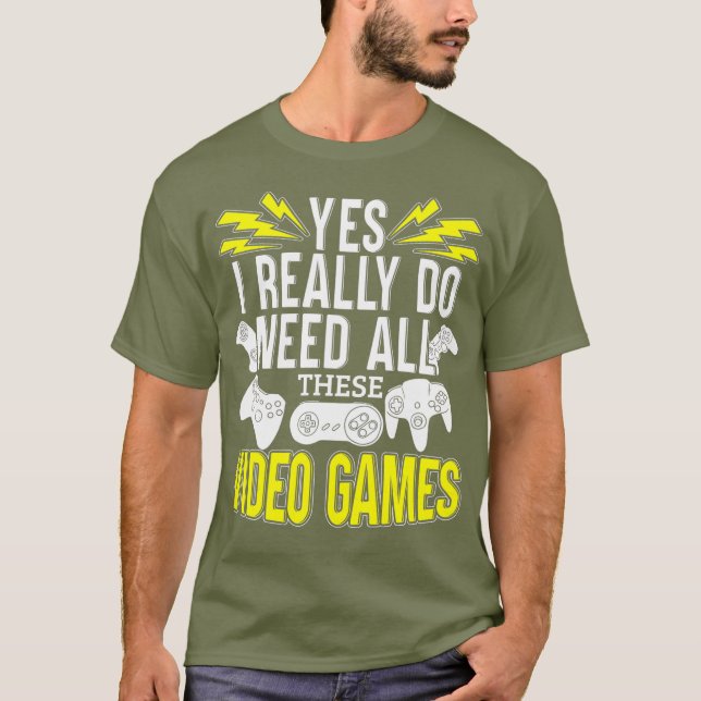 Gaming Gamer T-Shirt (Front)