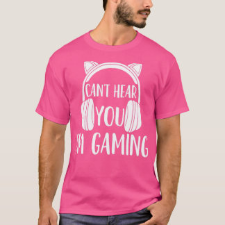 Gaming Gamer Video Game Headset T-Shirt
