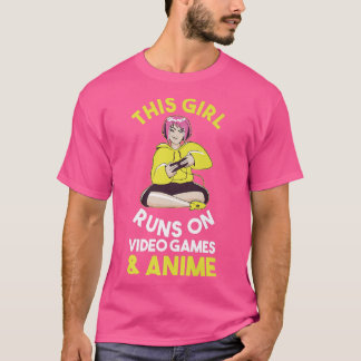 Gaming Games Gamer Anime Premium  T-Shirt