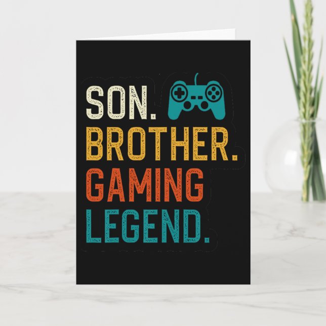 Gaming Gifts For Teenage Boys 8-12 Year Old Christ Card (Front)