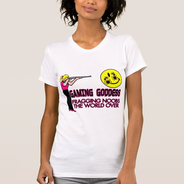 Gaming Goddess T-Shirt (Front)