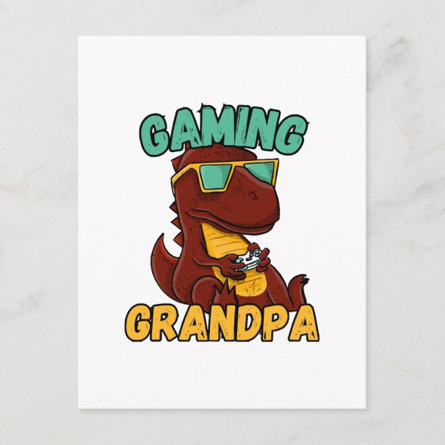  Gaming Grandpa Enclosure Card (Front)