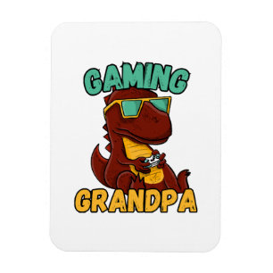 Gaming Grandpa Magnet