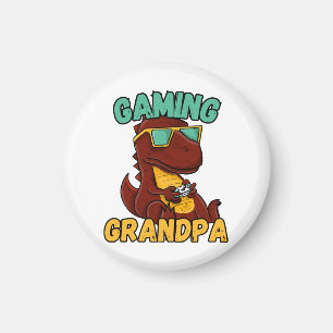 Gaming Grandpa Magnet