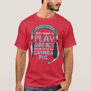 Gaming & Guinea Pigs - Gamer  T-Shirt