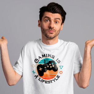 Gaming is a lifestyle Retro vintage T-Shirt