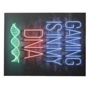 Gaming Is In My DNA Notepad