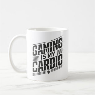 Gaming Is My Cardio - Funny Gamer Humour Coffee Mug
