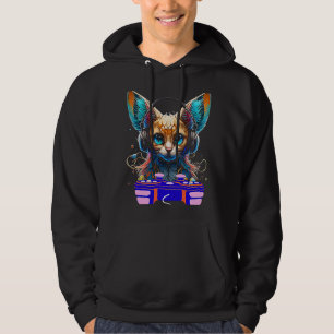 Gaming Javanese Cat Player Animal Video Gamer Men Hoodie