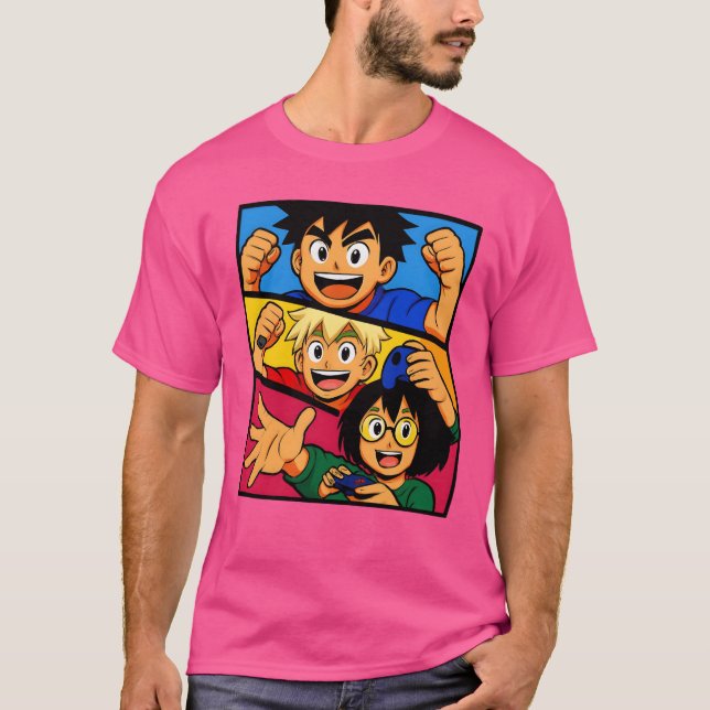 Gaming Joyeam Victory retro gift T-Shirt (Front)