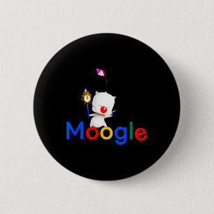 Gaming Kawaii Moogle Kupo Gamer Video Game  6 Cm Round Badge