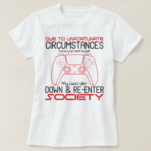 Gaming Lovers Put My Controller Down Funny Gamer T-Shirt