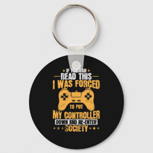 Gaming macht auch mal Pause Controller Key Ring