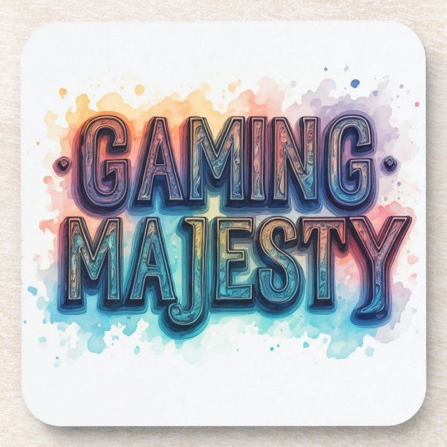 Gaming Majesty  Coaster (Front)
