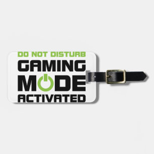 Gaming Mode Luggage Tag