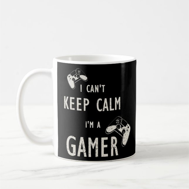 Gaming Mode: No Calm Allowed Coffee Mug (Left)