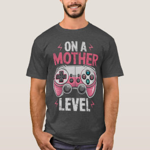 Gaming Mom Wife Legend Video Games Lover Mommy fun T-Shirt