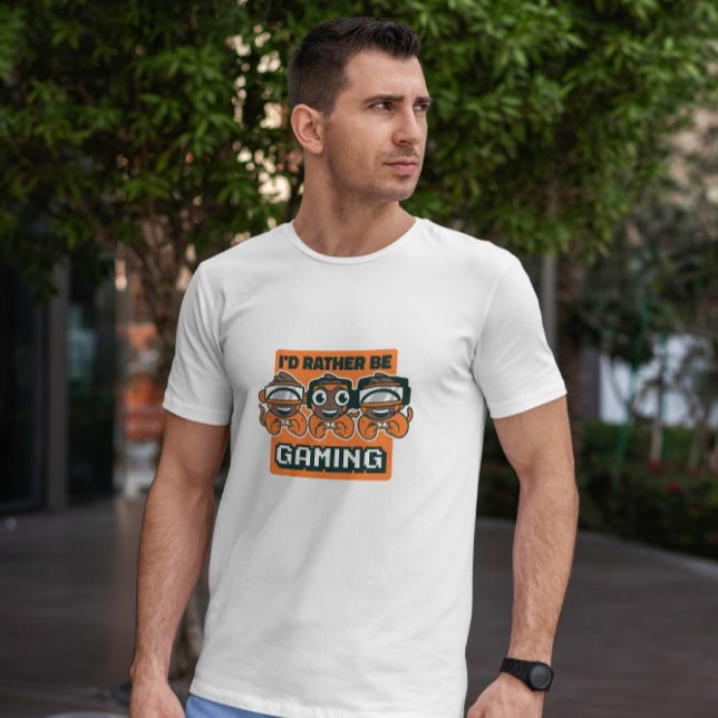 Gaming Monkeys Cartoon T-Shirt (Creator Uploaded)