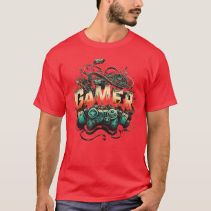 Gaming Play Console Video Game gift friends T-Shirt