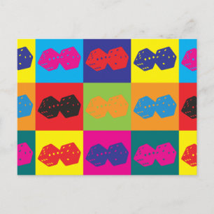 Gaming Pop Art Postcard