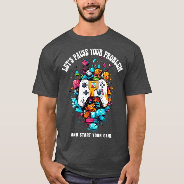 Gaming Quotes T-Shirt (Front)