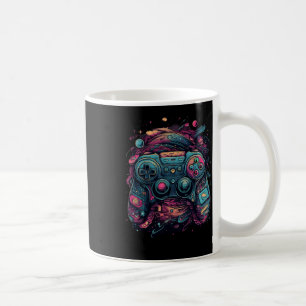 Gaming Rave Gamer Nerd Abstract Pc Gamer Graphics Coffee Mug