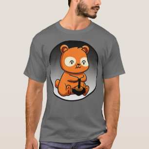 Gaming Red Panda 3 T-Shirt
