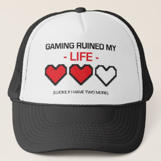 GAMING RUINED MY LIFE! TRUCKER HAT