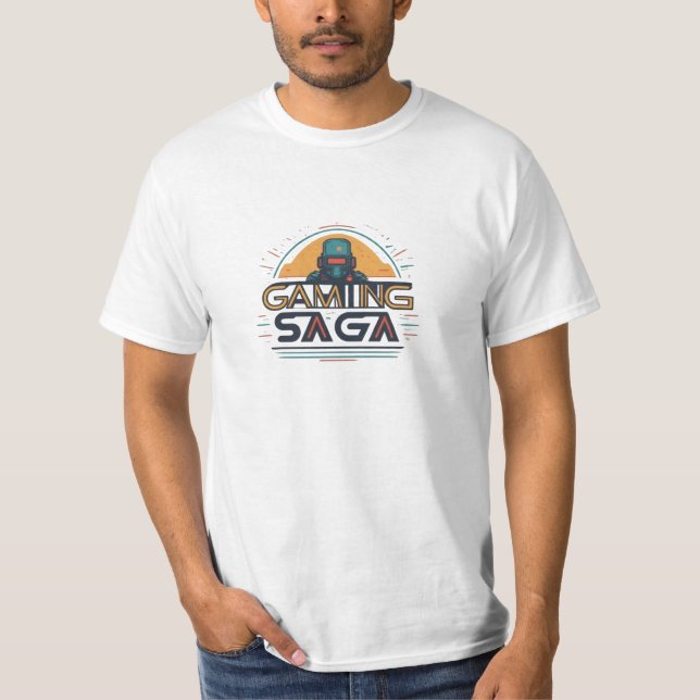 gaming saga  T-Shirt (Front)