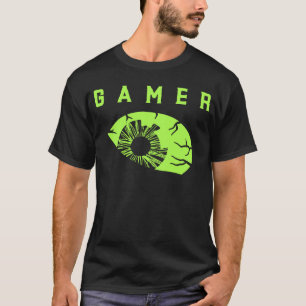 Gaming Shirt Kids Teens Gamer Eye Graphic Tshirts 