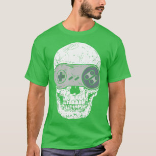 Gaming Skullhead Dead Game Skull T-Shirt