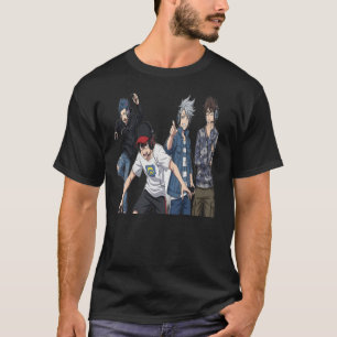 Gaming Squad Anime T-Shirt - Gamer Boys With  