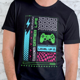 Gaming Streetwear Colourful T-Shirt