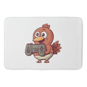 Gaming Thanksgiving Bath Mat