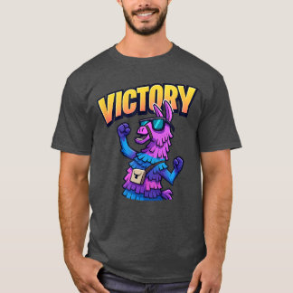 Gaming Victory Llama gift T-Shirt