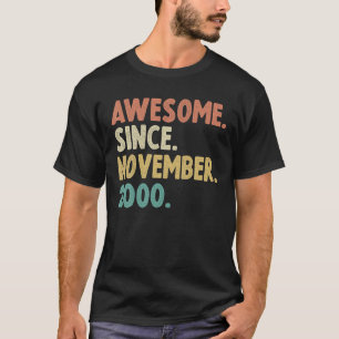 Gaming Vintage 21St Birthday Gift 21 Year Old Boy T-Shirt