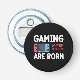gaming where legends are born bottle opener
