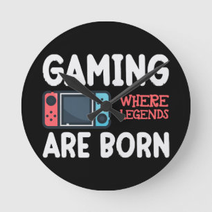 gaming where legends are born round clock