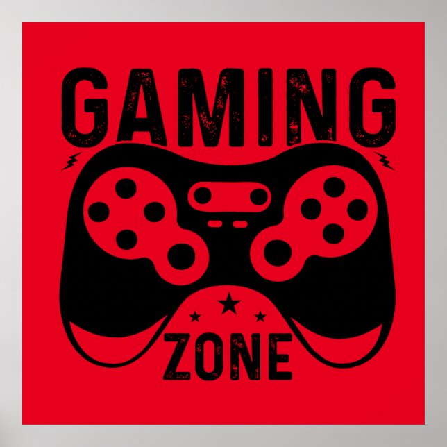 GAMING ZONE  POSTER (Front)