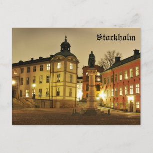 Gamla Stan in Stockholm, Sweden Postcard