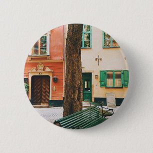 Gamla Stan, Old town of Stockholm 6 Cm Round Badge