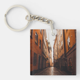 Gamla Stan, Stockholm, Sweden Key Ring