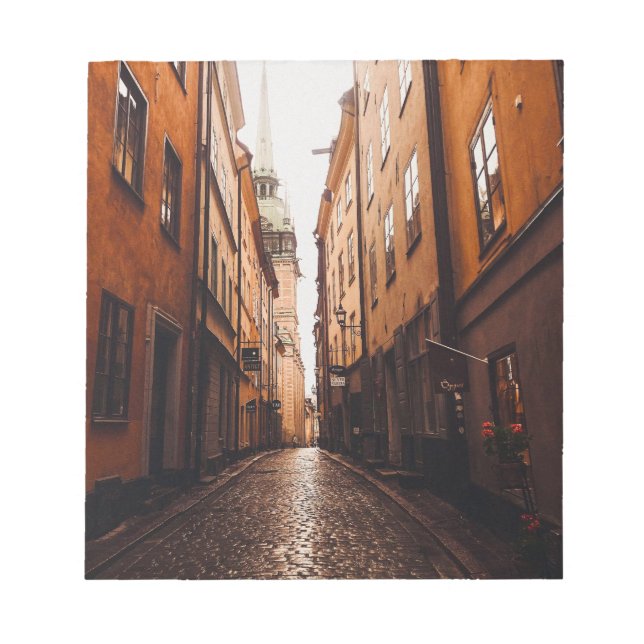 Gamla Stan, Stockholm, Sweden  Notepad (Front)