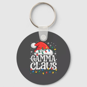 Gamma Claus Funny Xmas Christmas Grandma Holiday S Key Ring
