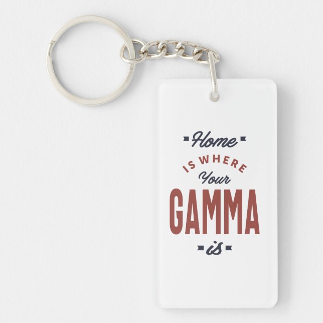 Gamma Key Ring (Front)